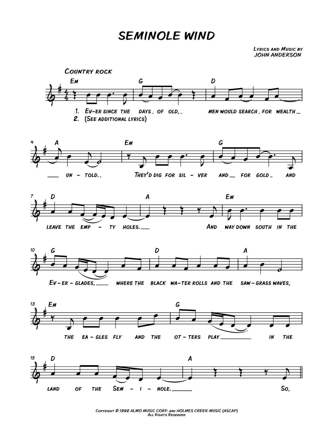 Seminole Wind