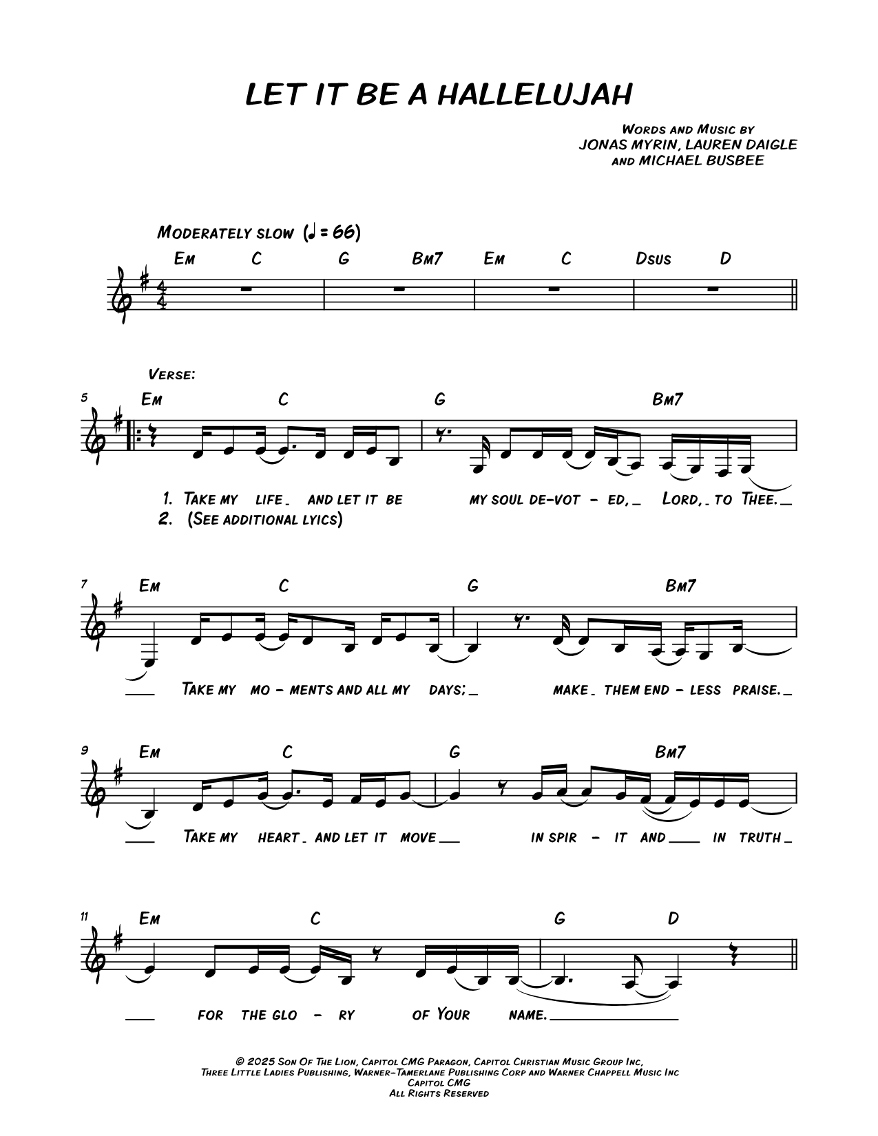 Let It Be a Hallelujah