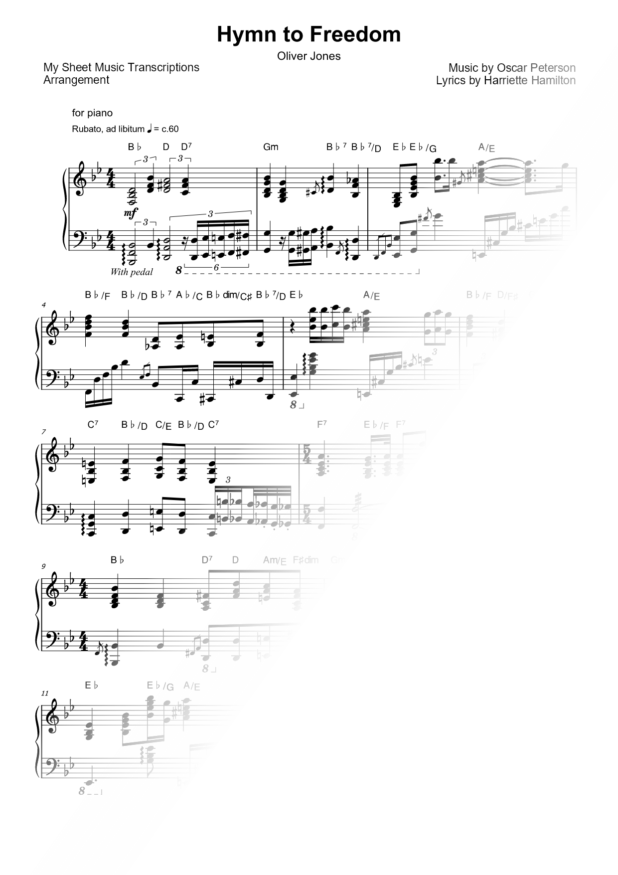 Hymn to Freedom (Oliver Jones)