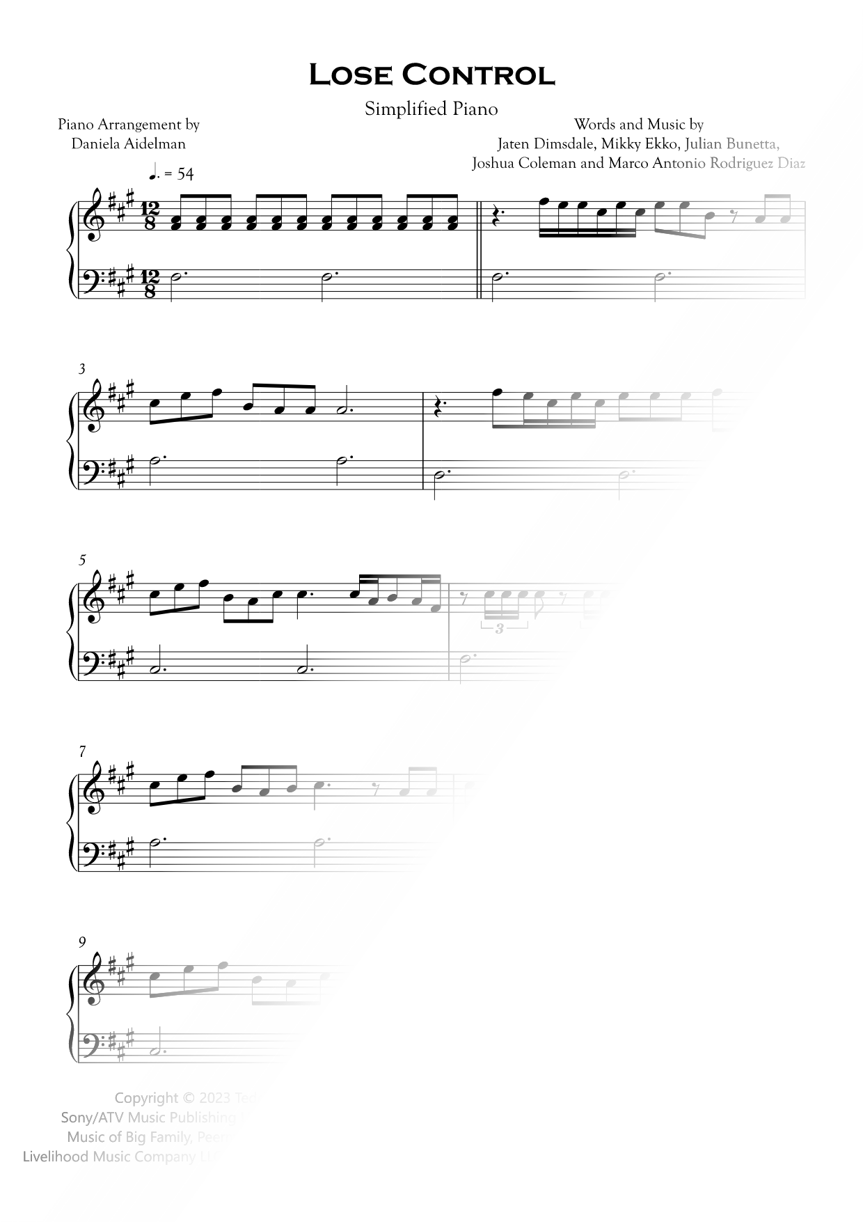 Lose Control [simplified]