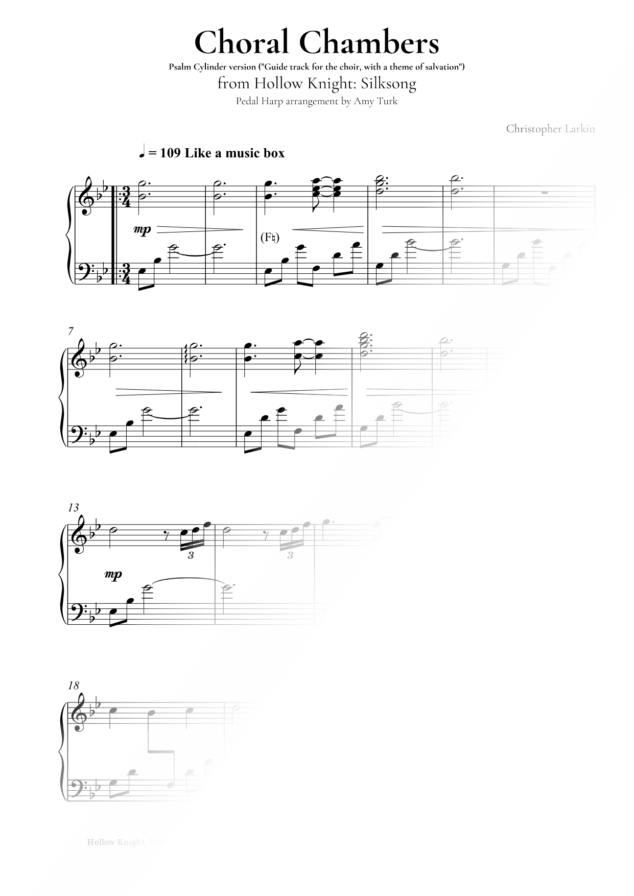 Choral Chambers (Psalm Cylinder)