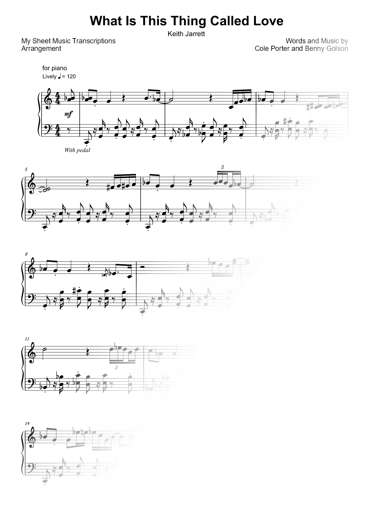 What Is This Thing Called Love (Keith Jarrett)