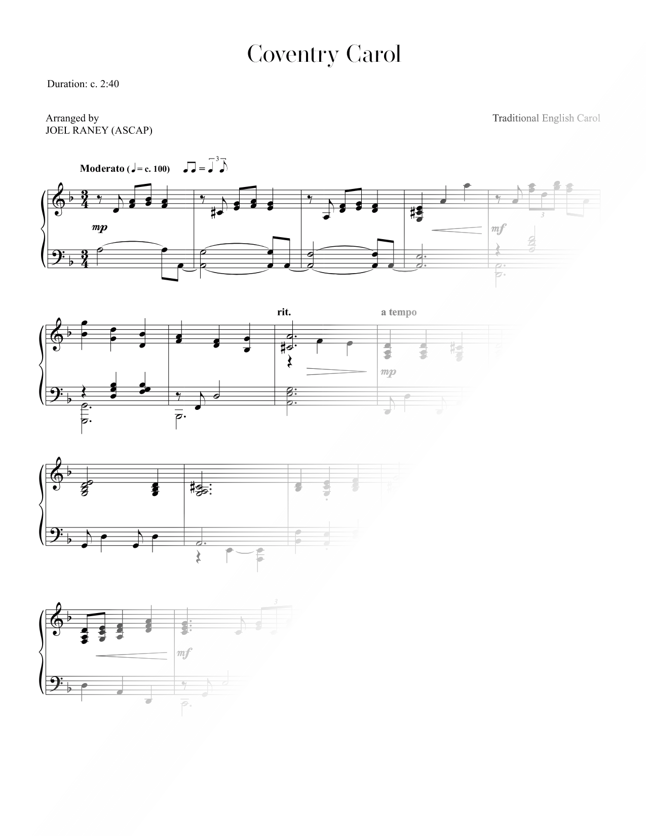 Coventry Carol