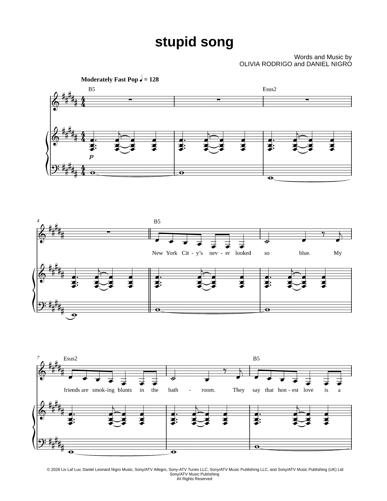 stupid song