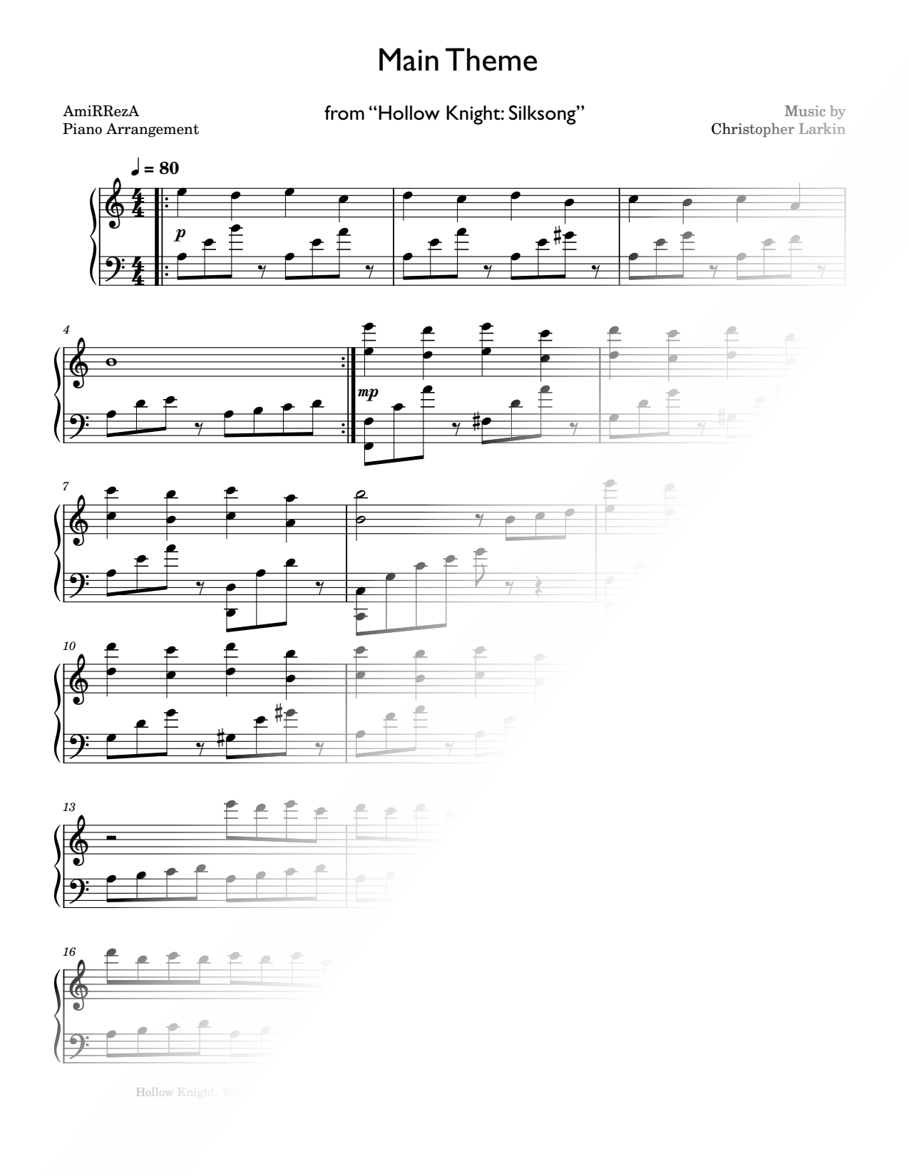Hollow Knight: Silksong (Main Theme)