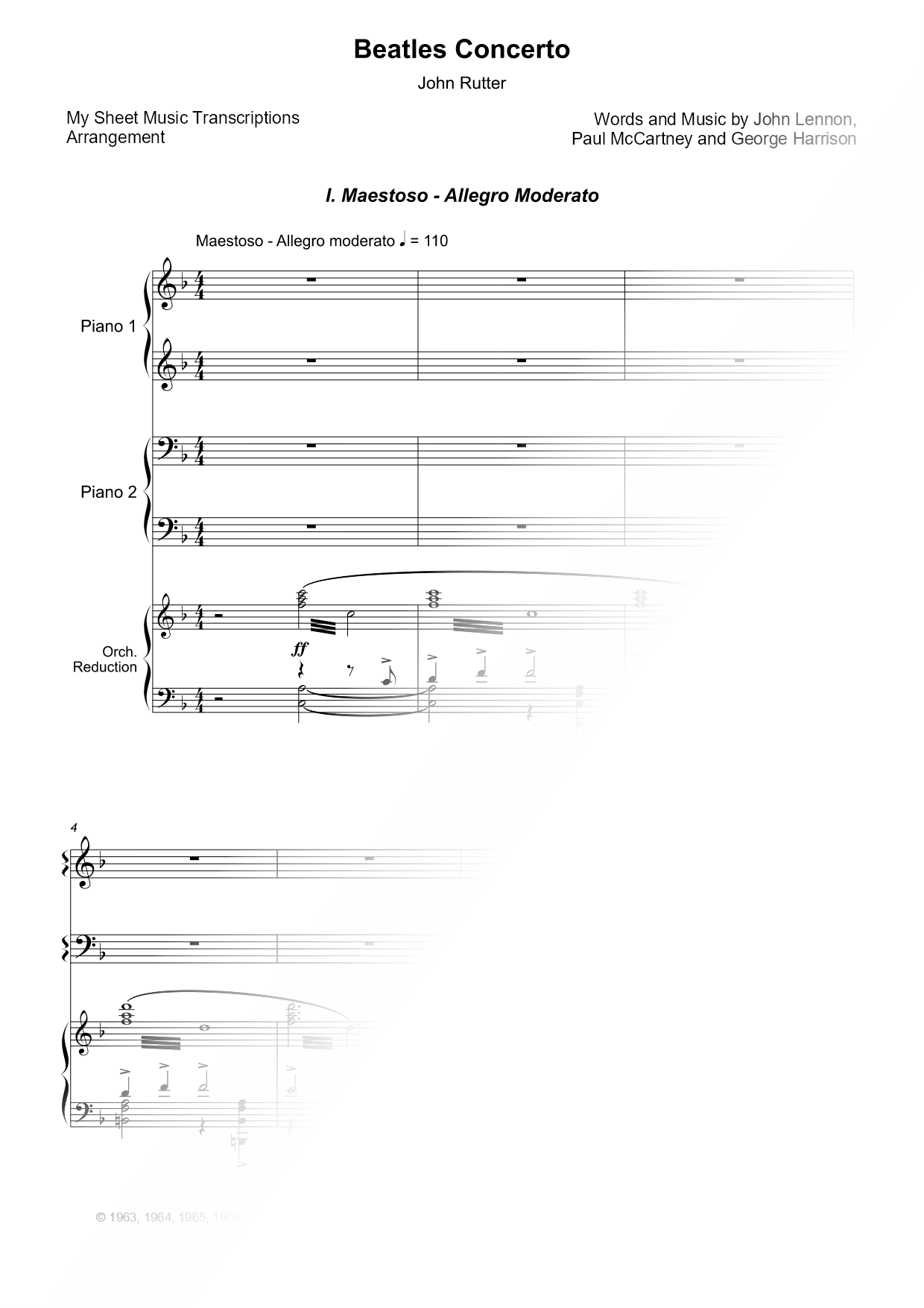 Beatles Concerto (John Rutter)