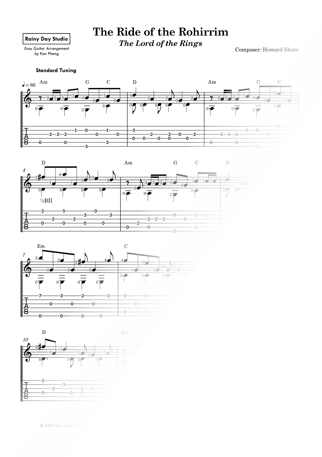 The Ride of the Rohirrim [easy]
