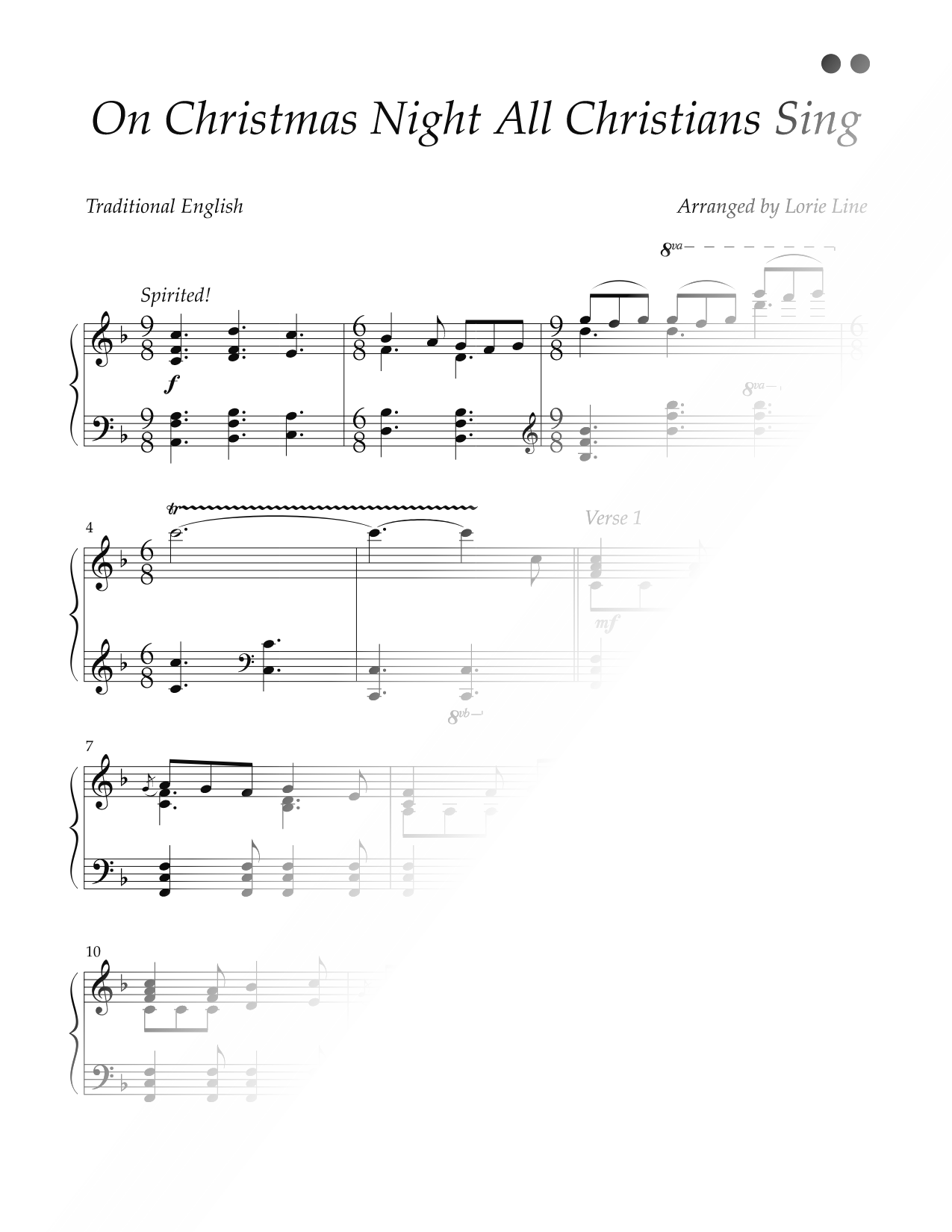 On Christmas Night All Christians Sing