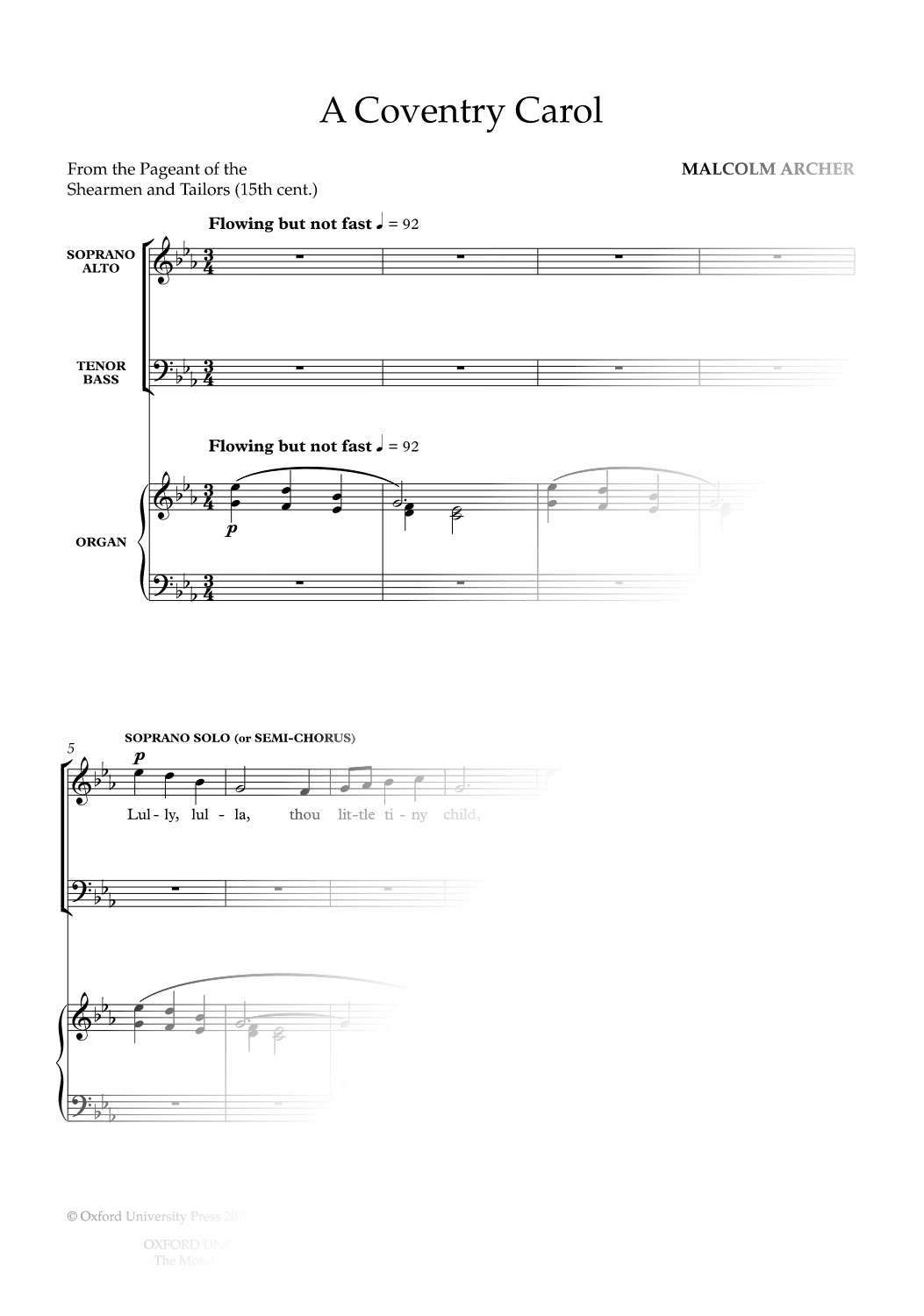 A Coventry Carol