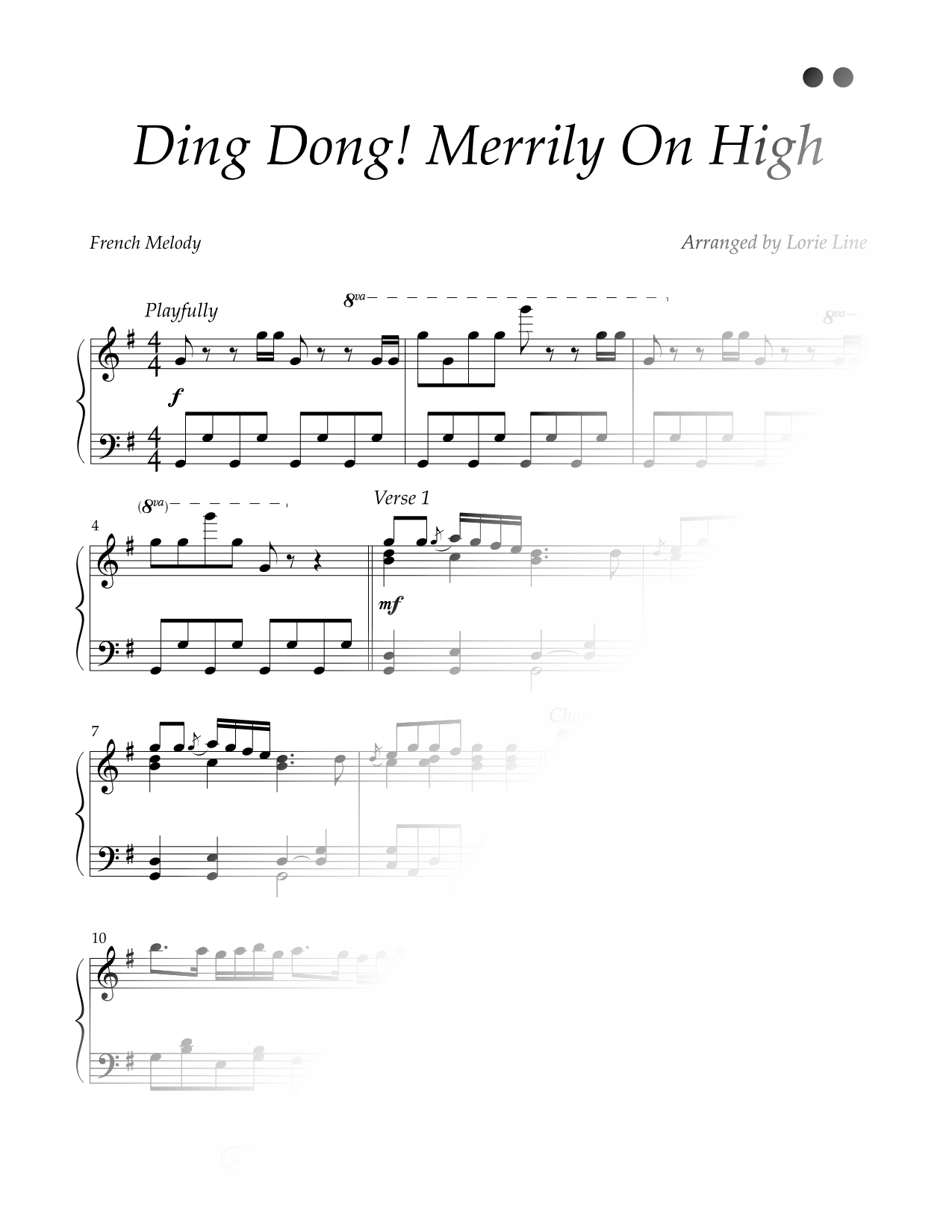 Ding! Dong! Merrily on High
