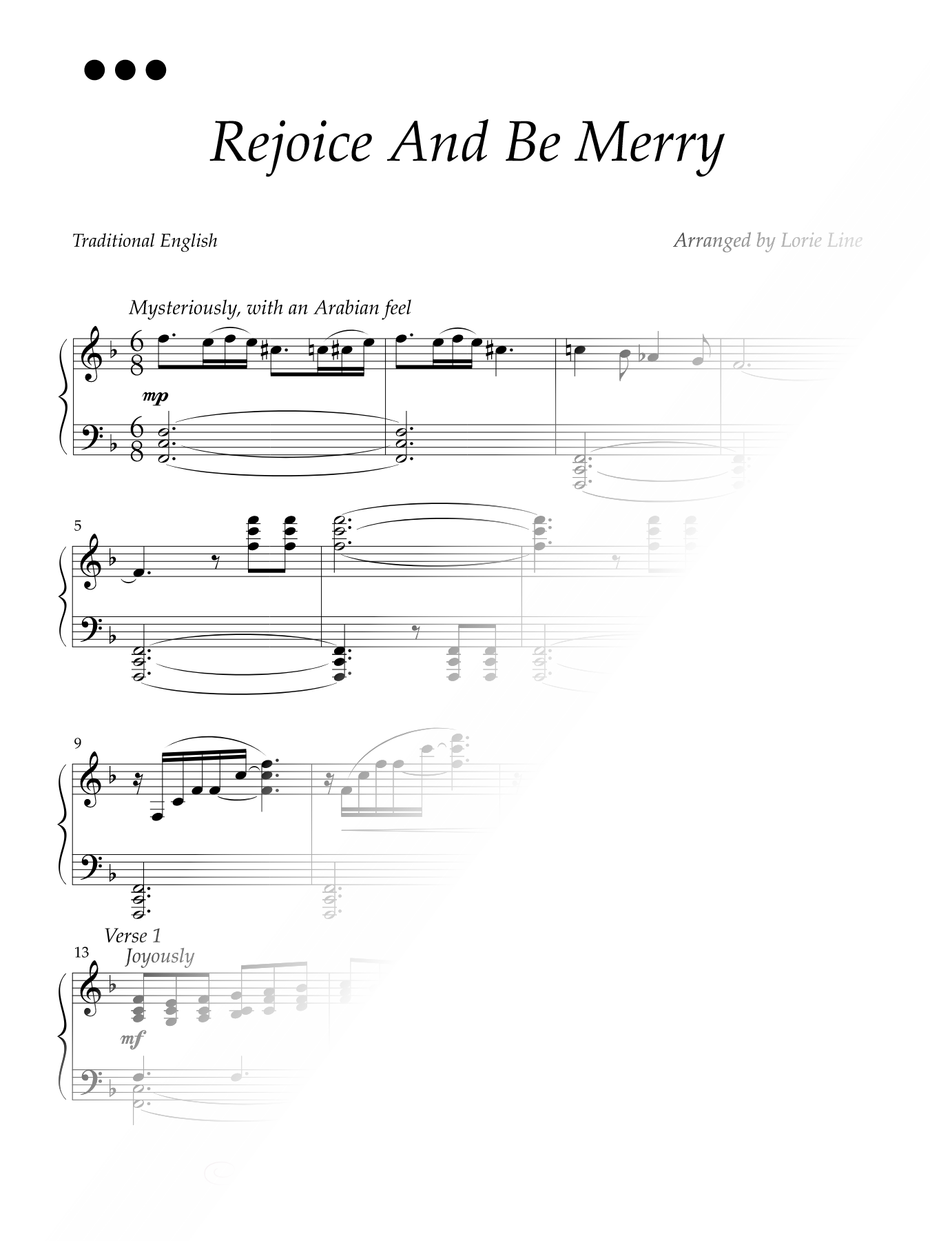 Rejoice and Be Merry