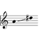 Voice, range: A4-D#5